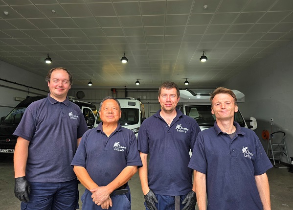 The Clean Team - Duncan, Mahendra, Andrew & Paul