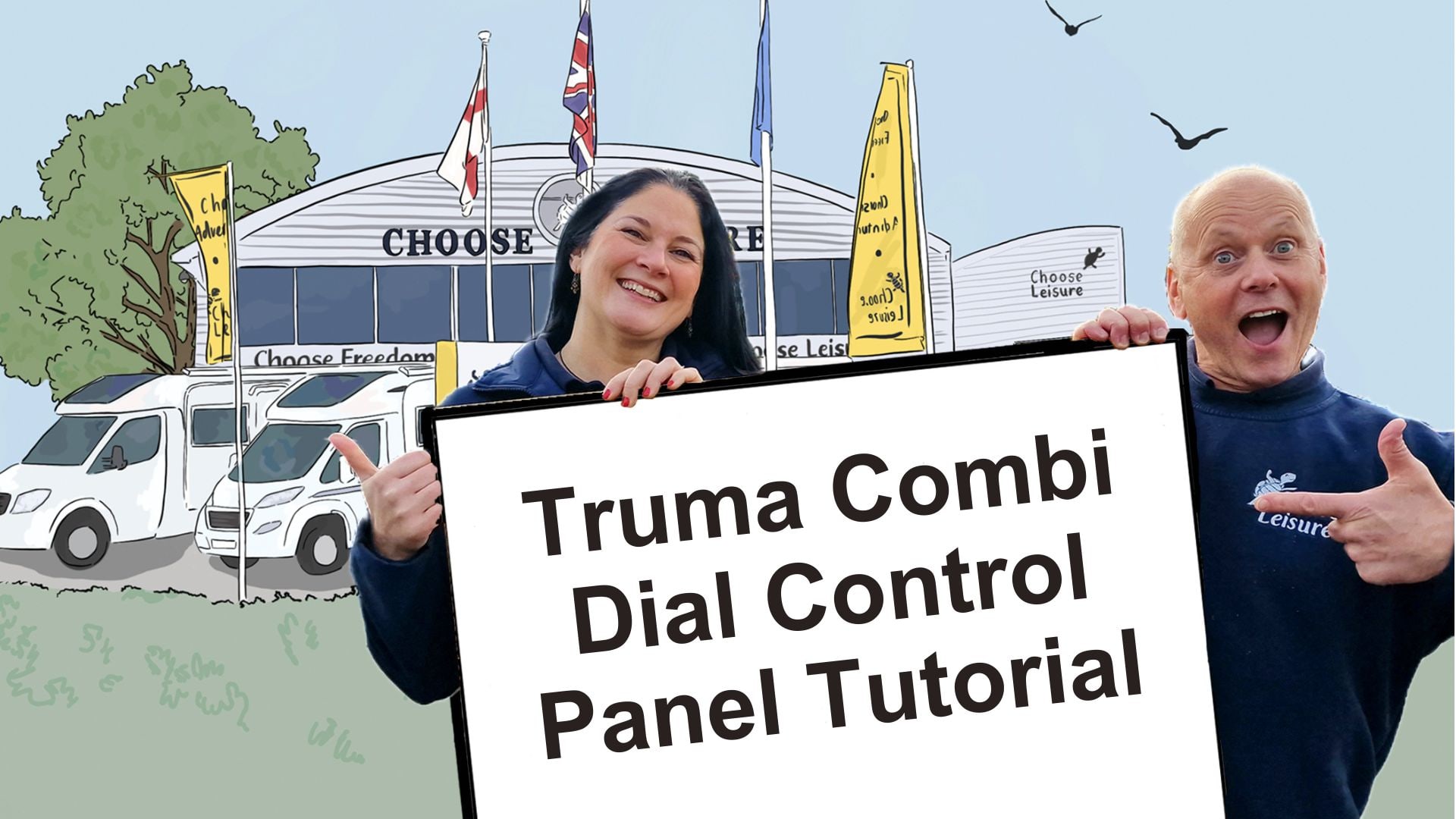 Truma Combi Dial Control Panel Tutorial